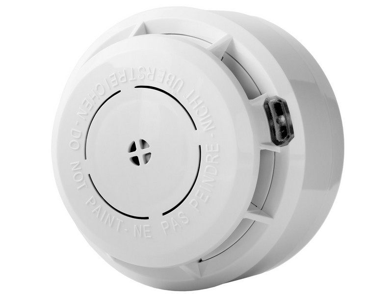 Detector de fum wireless  U-Prox, sirena de 85 dB, 868MHz, comunicare securizata, EN 50131-1, 2 baterii AAA LR03 incluse, alb, U-Prox Smoke