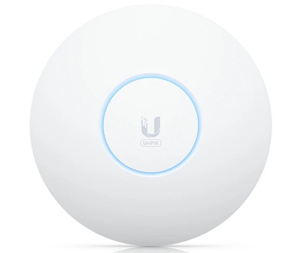 Ubiquiti U6 Enterprise Acces Point Wi-Fi 6E cu 6GHz, Bluetooth, PoE, 48V, 0.5A
