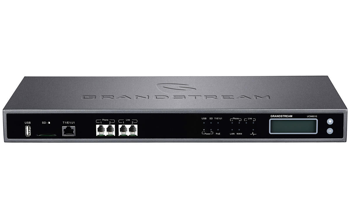 Centrala telefonica VOIP 2 FXO 200 apeluri simultane UCM6510