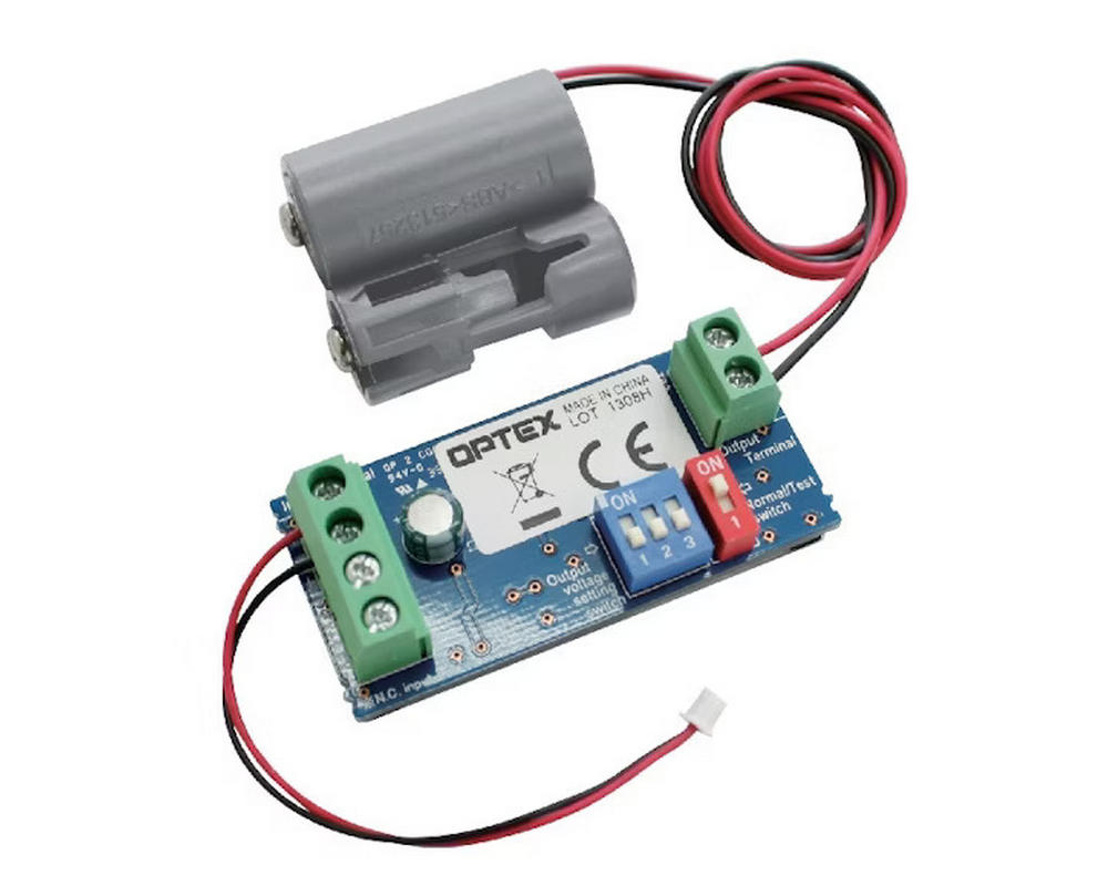 Unitate comuna de alimentare si semnalizare pentru bariera IR si transmitator wireless, Optex BCU-5