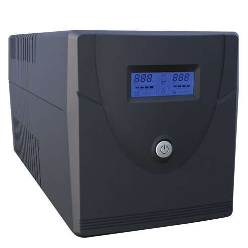 UPS Safer 1000VA / 600W, 4 prize sucho, conexiune internet LAN, baterie inclusa, management, UPS_1000VA
