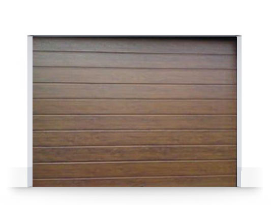 Usa de garaj sectionala NUC (Stejar Inchis) 2500X2200