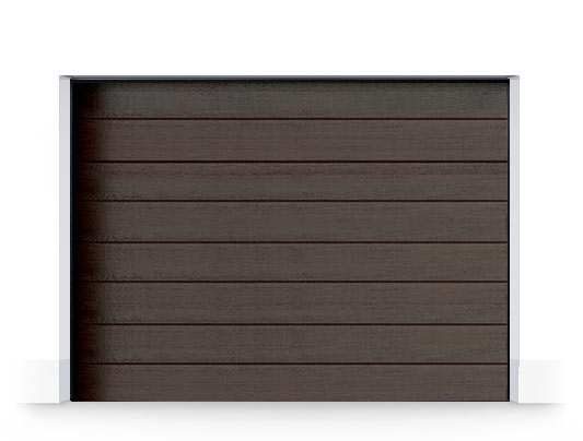 Usa de garaj sectionala Wenge 2500 X 2200