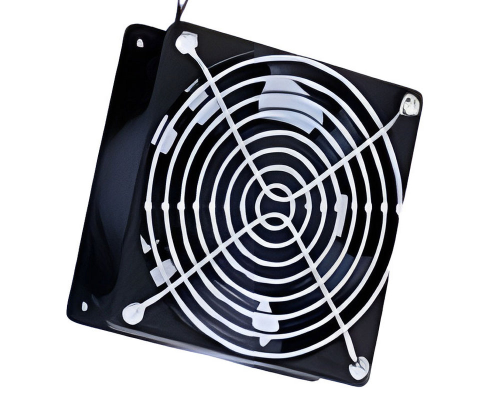 Ventilator pentru rack 19”, 120mm, 220V, culoare neagra, Braun Group ZLFJ