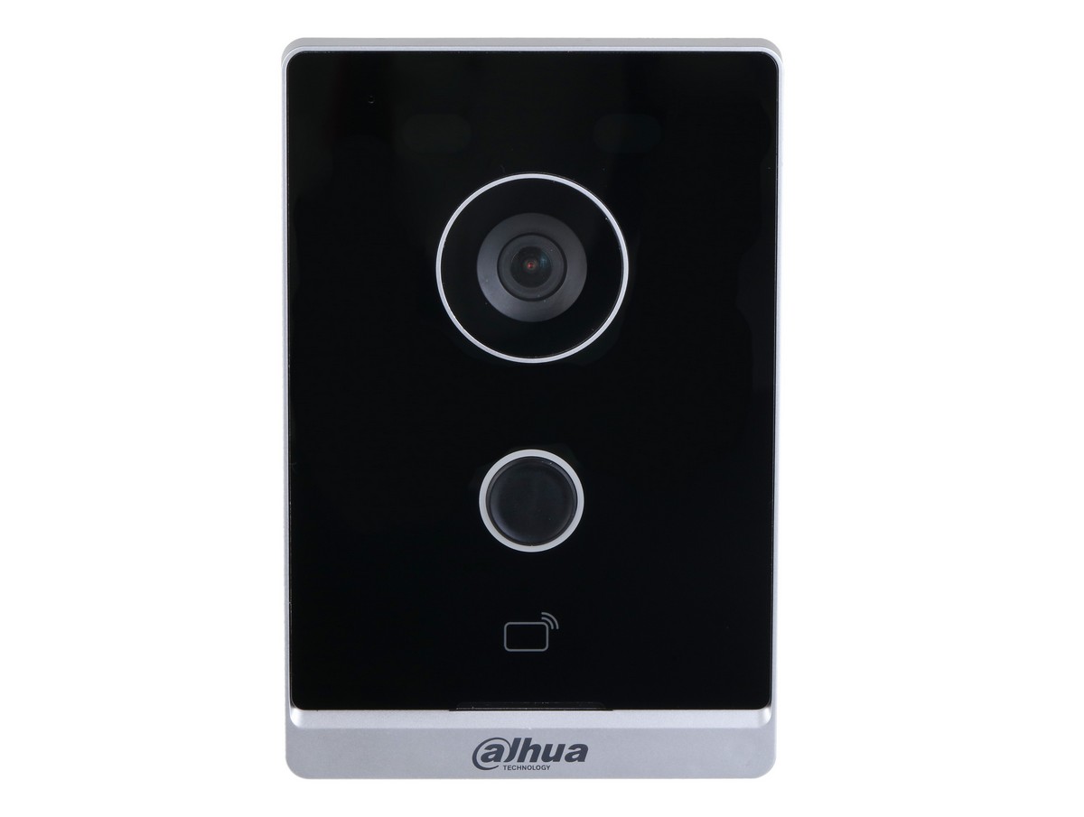 Videointerfon IP Wi-Fi Dahua VTO2211G-WP-S2, 2MP, comunicare bidirectionala, slot microSD, PoE