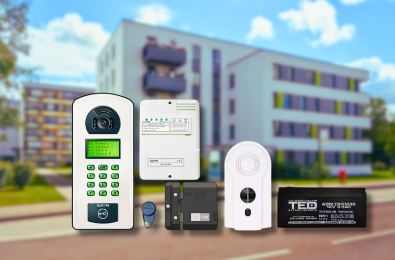 Kit interfonie bloc – Solutii pentru acces sigur | Atu Tech | Atu Tech ...